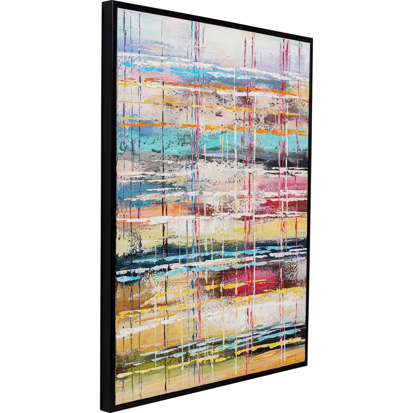 kare-design-orizzonte-bild-mit-rahmen-bunt-80x100cm image 4