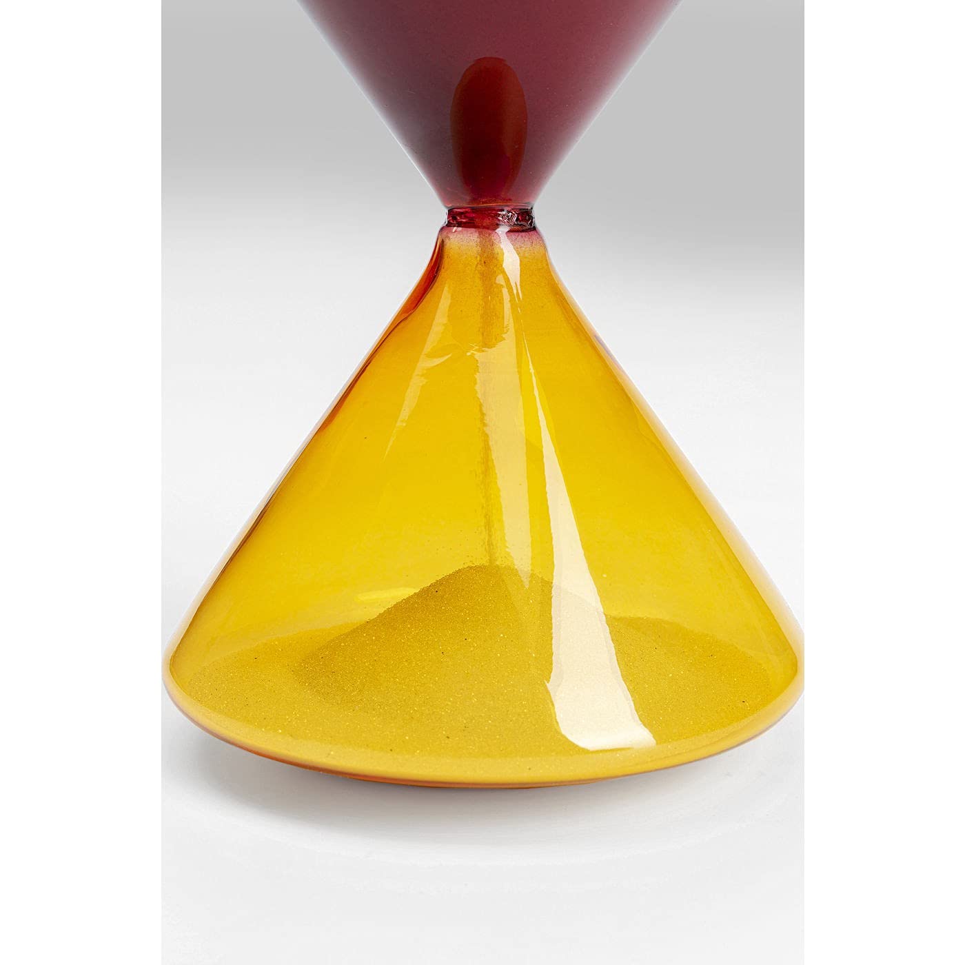 kare-design-sanduhr-timer-rot-orange-18-cm image 3
