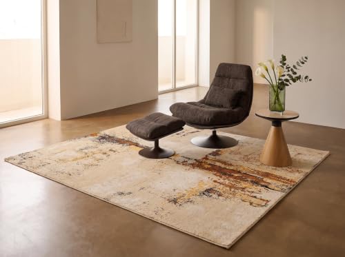 kare-design-teppich-dust-beige-240x170-cm-baumwolle-gemustert image 8