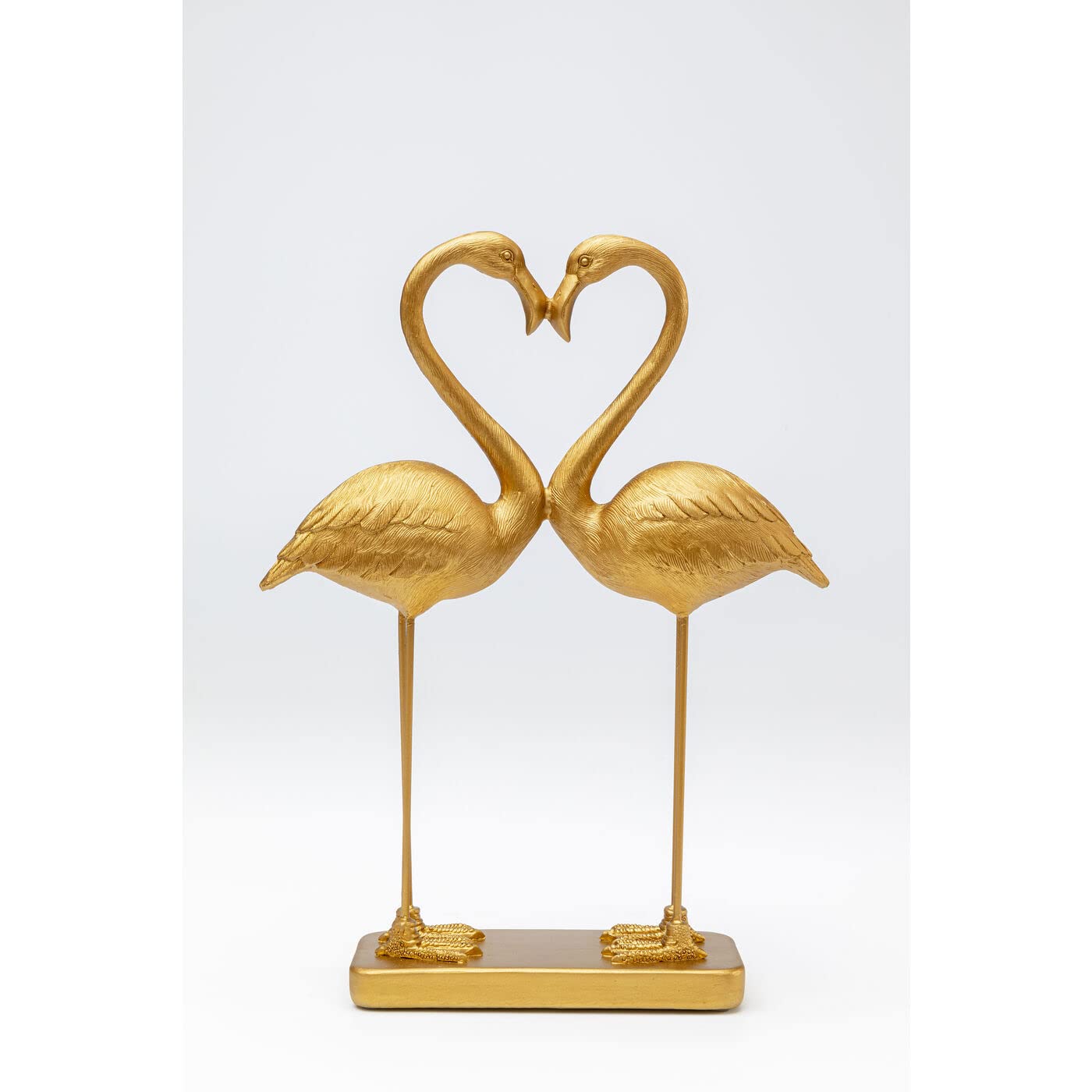 kare-design-deko-figur-flamingo-love-gold-39-cm image 1