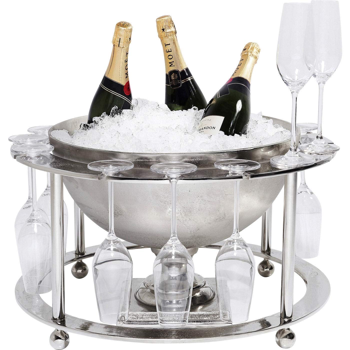 kare-design-octopus-weink-hler-silber-45-cm-flaschenk-hler-aluminium-7200-ml image 7