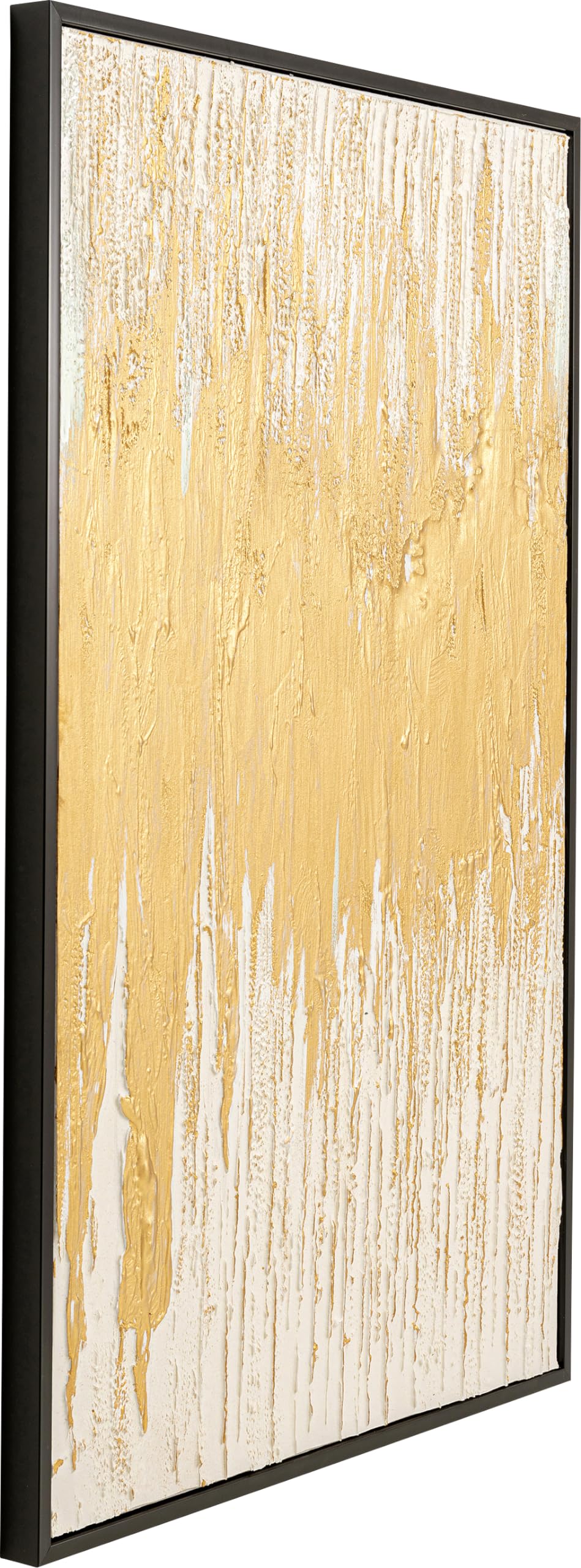 kare-design-abstract-gold-wei-bild-handgemalt-80x120-cm-massivholz-rahmen image 4