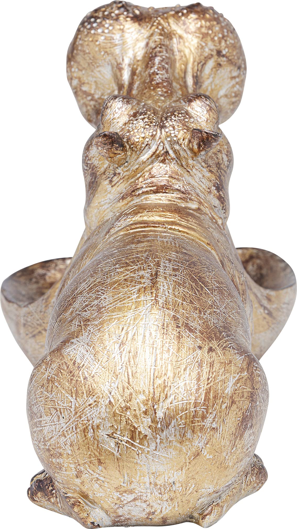 kare-design-hungry-hippo-deko-figur-gold-17x15x27-cm image 6