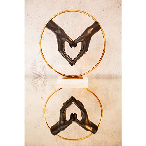 kare-design-elements-heart-hand-deko-objekt-schwarz-62x60x15-cm image 7