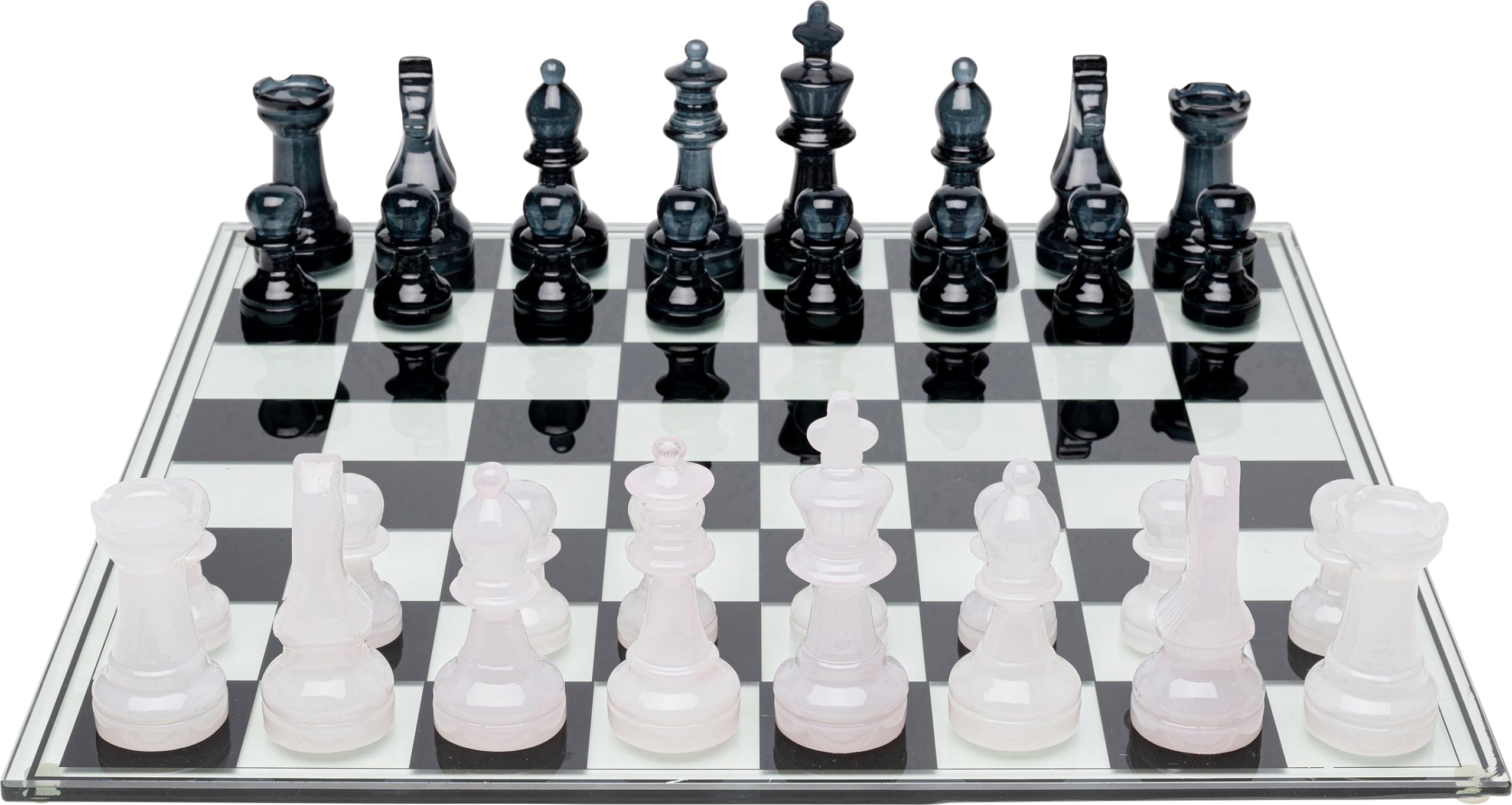 kare-design-dekoobjekt-chess-silber-gold-60x60-cm-schachbrett-xl-mit-figuren image 8
