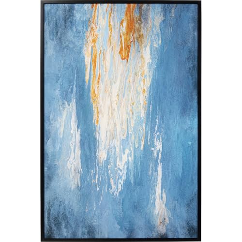 kare-design-wandbild-artistas-leinwandbild-blau-gerahmt-180x120-cm-abstrakt-mode image 6
