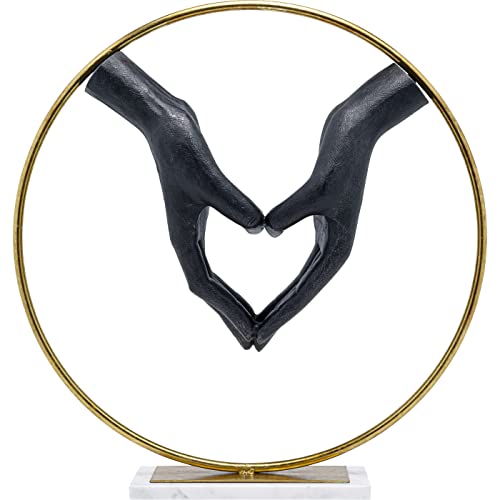 kare-design-elements-heart-hand-deko-objekt-schwarz-62x60x15-cm image 6