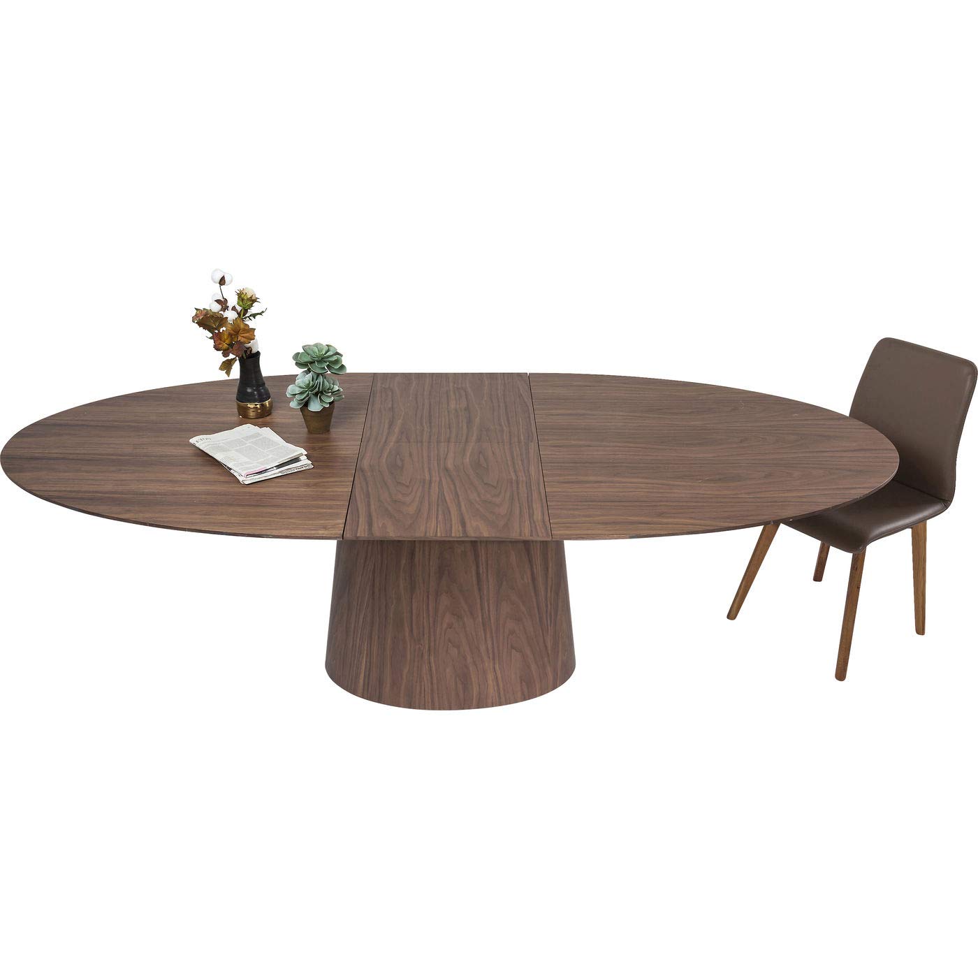 kare-design-benvenuto-walnut-ausziehtisch-oval-200-250-cm-6-8-personen image 6