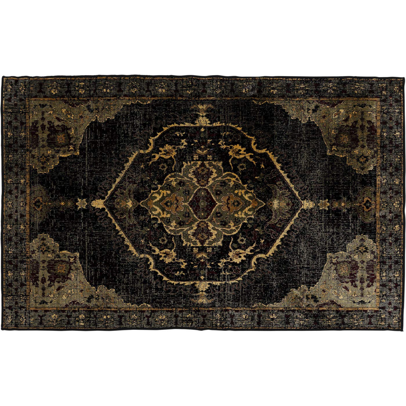 kare-design-teppich-oranmento-240x170-cm-webteppich-vintage-anthrazit-mit-anti-r image 1