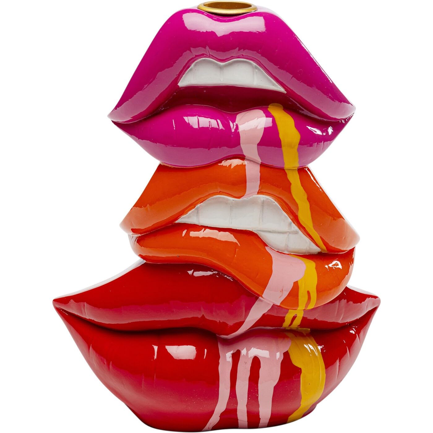kare-design-lips-kerzenst-nder-rot-lippen-f-r-stabkerzen-17-x-21-x-7-cm image 3