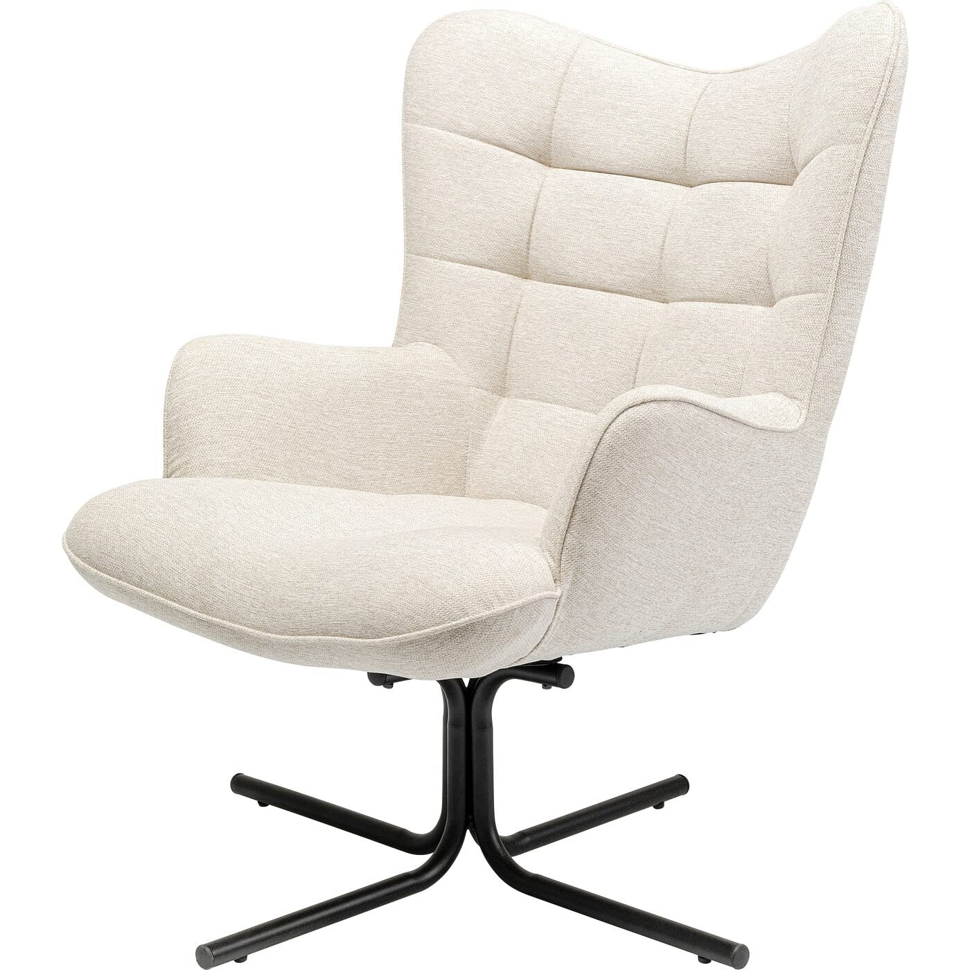 kare-design-oscar-drehsessel-creme-95x82x73-cm-180-grad-drehbar image 5