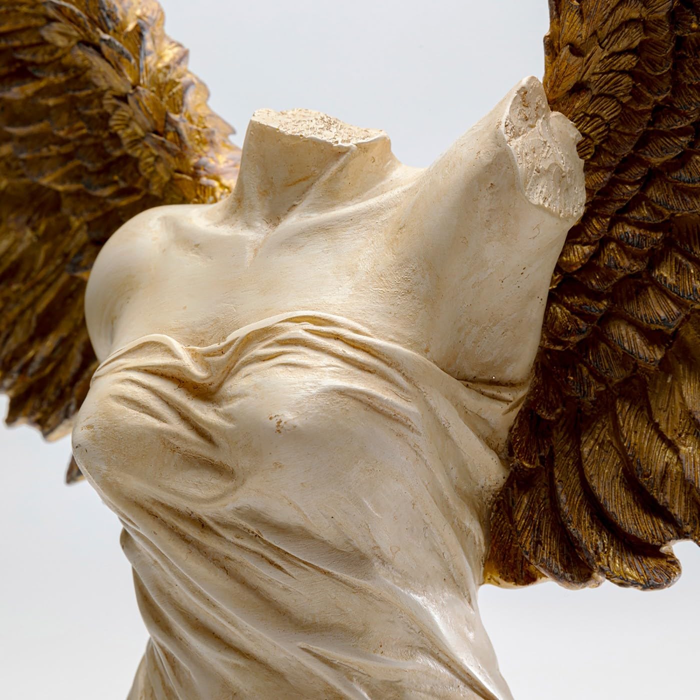 kare-design-guardian-angel-female-deko-objekt-wei-gold-42x47x14-cm image 3