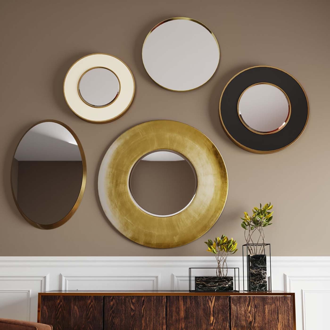 kare-design-spiegel-jetset-oval-gold-94x64cm image 2