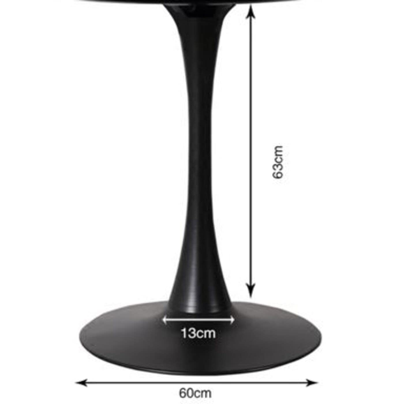 kare-design-schickeria-esstisch-rund-walnuss-schwarz-110-cm image 3