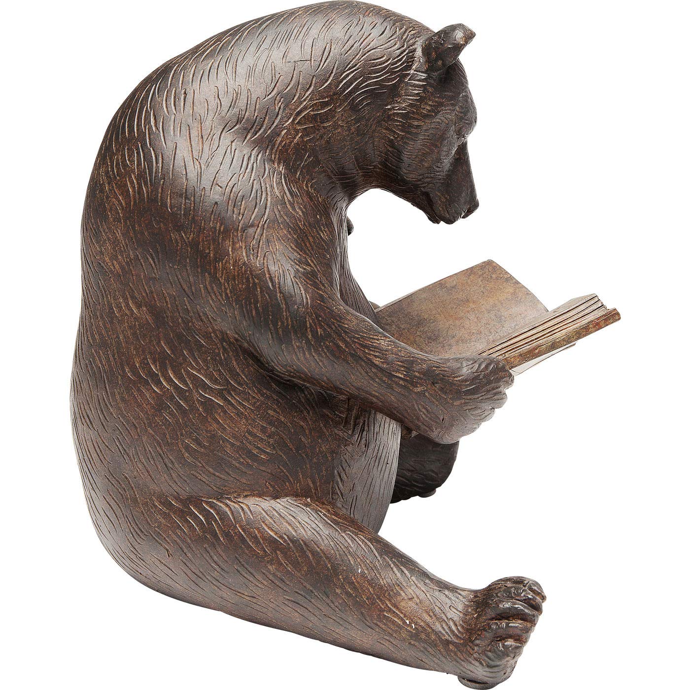 kare-design-lesende-b-ren-deko-figur-braun-18x20x15-cm image 4