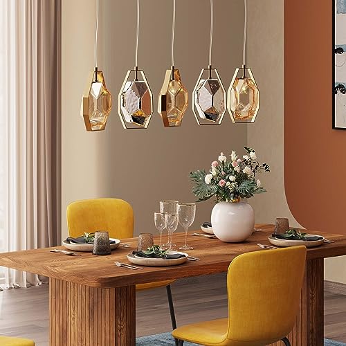 kare-design-h-ngelampe-diamond-fever-dining-brass-moderne-h-ngeleuchte-130-cm-gl image 7