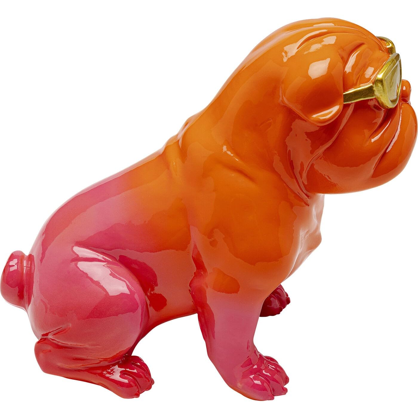 kare-design-deko-figur-fashion-dog-orange-17x11x20-cm image 4
