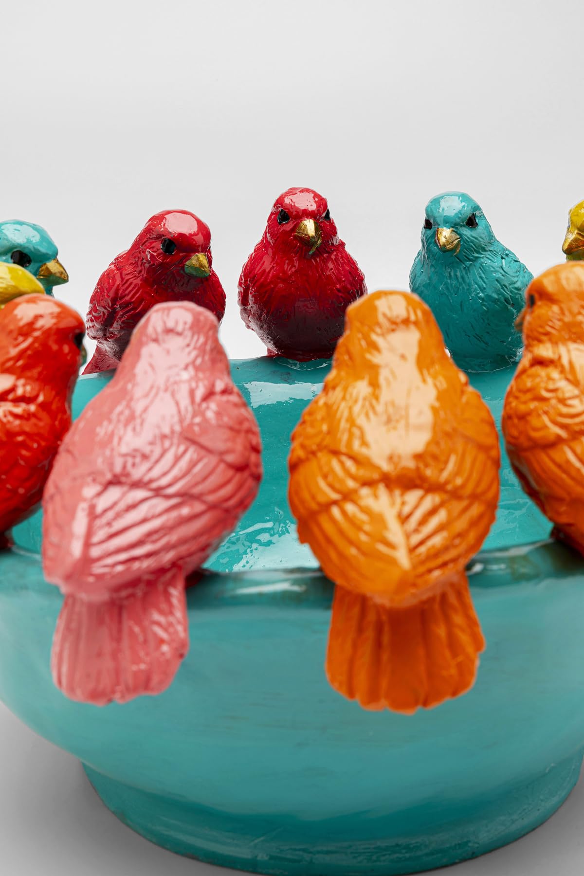 kare-design-deko-schale-birds-mehrfarbig-handbemalte-obstschale-14x28x28-cm image 5