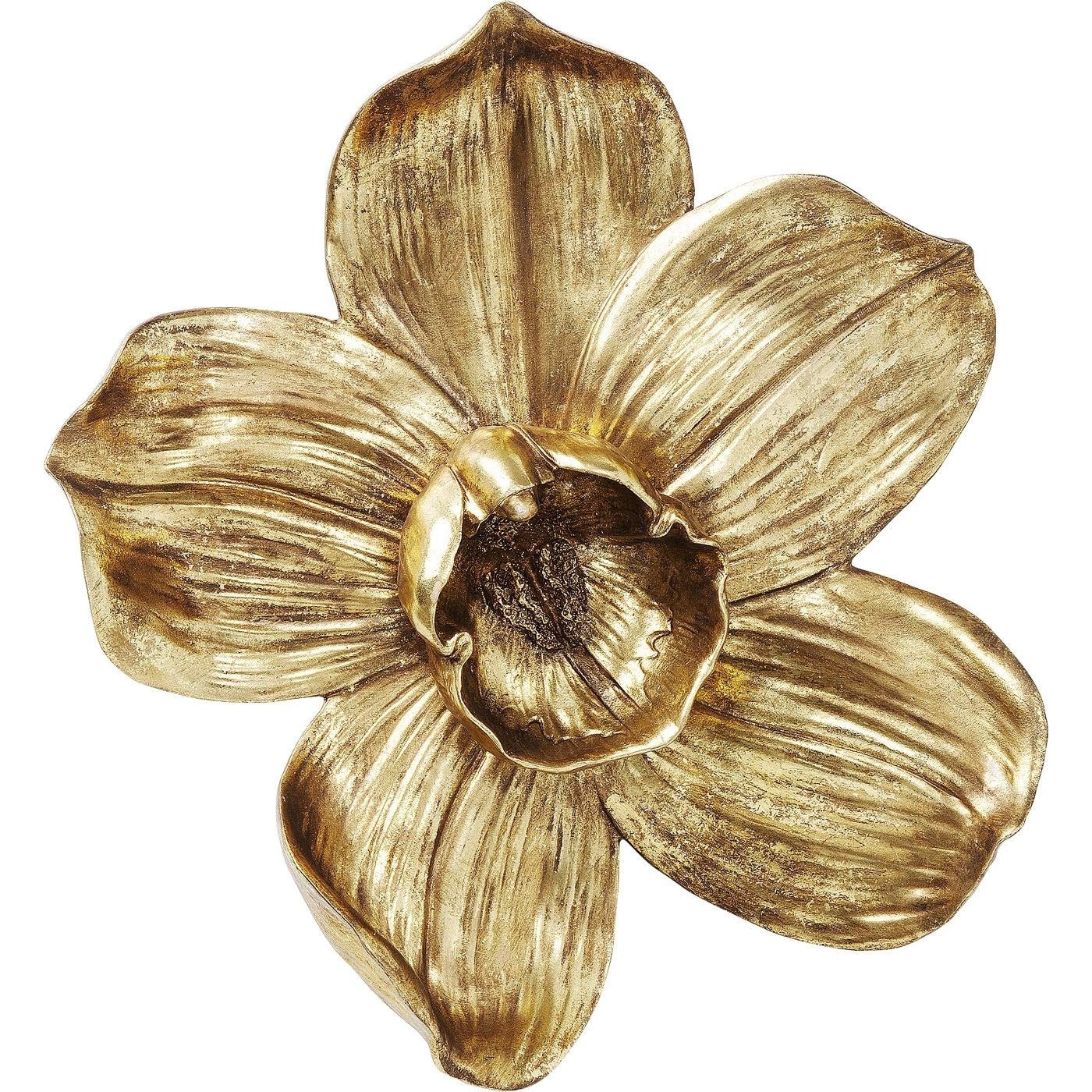 kare-design-orchid-wandobjekt-gold-44x40x12-cm image 1