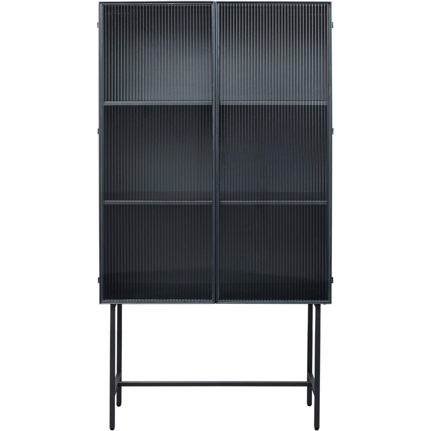 kare-design-san-diego-vitrine-170x90x35-cm-schwarz-industrial image 1