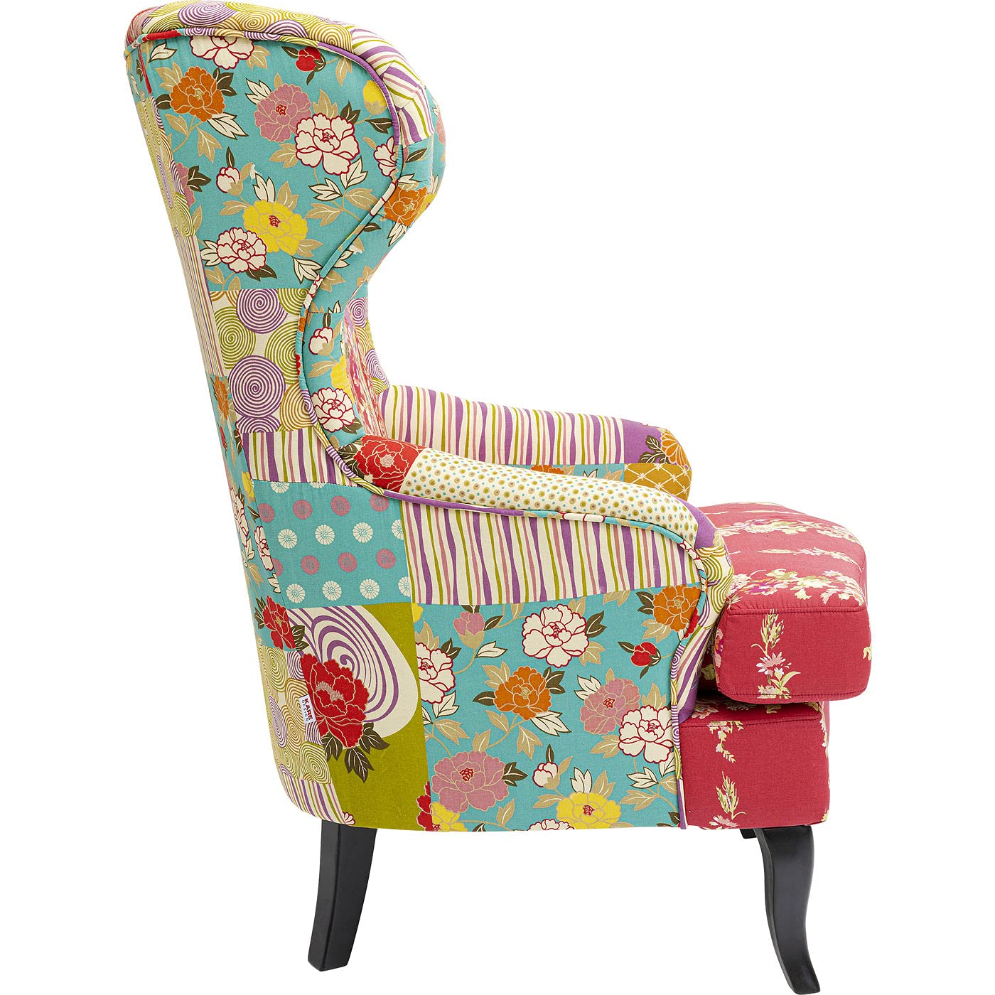 kare-design-sessel-patchwork-rot-ohrensessel-111x72x81-cm image 5
