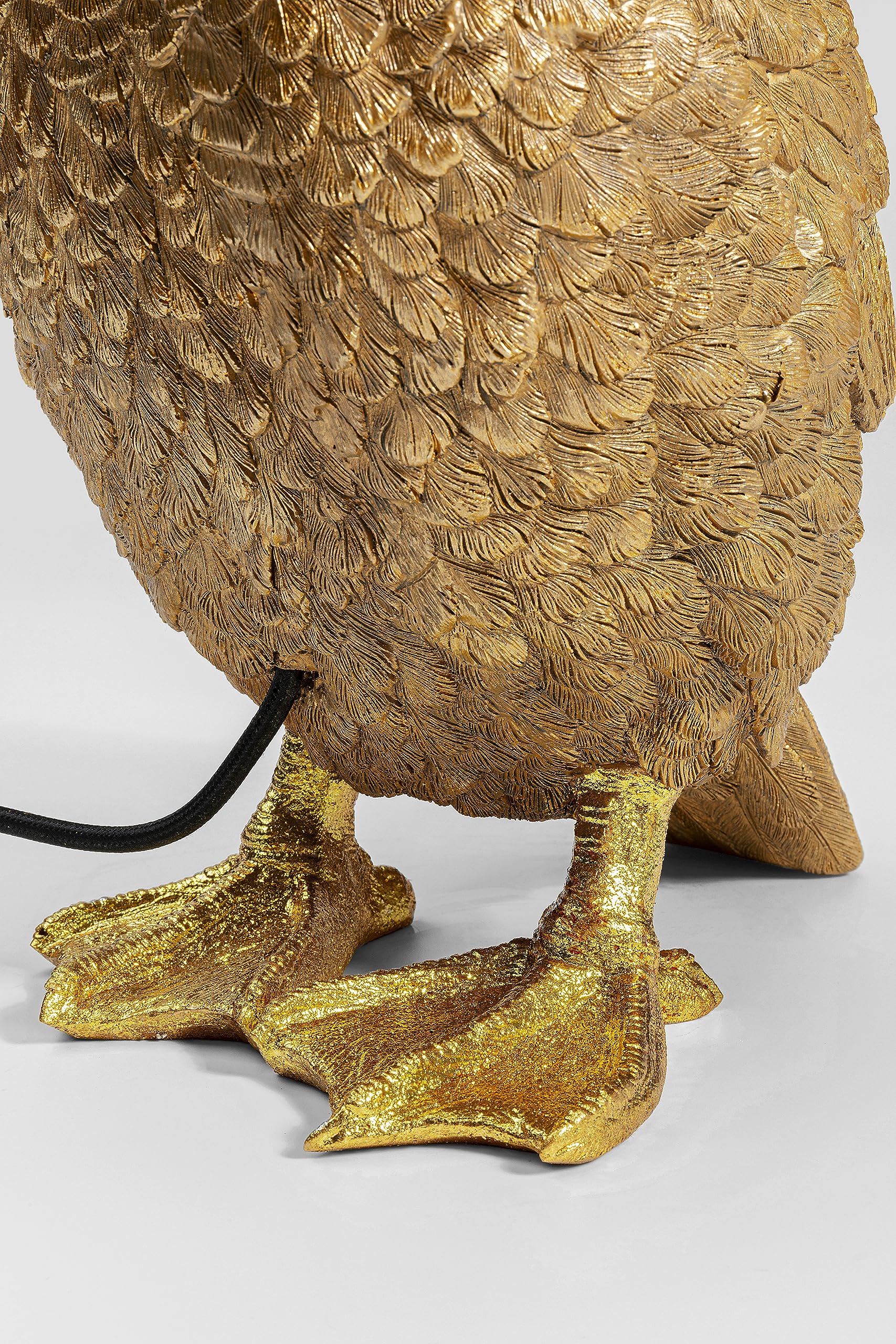 kare-design-tischleuchte-animal-duck-gold-braun-53x31x31-cm image 8