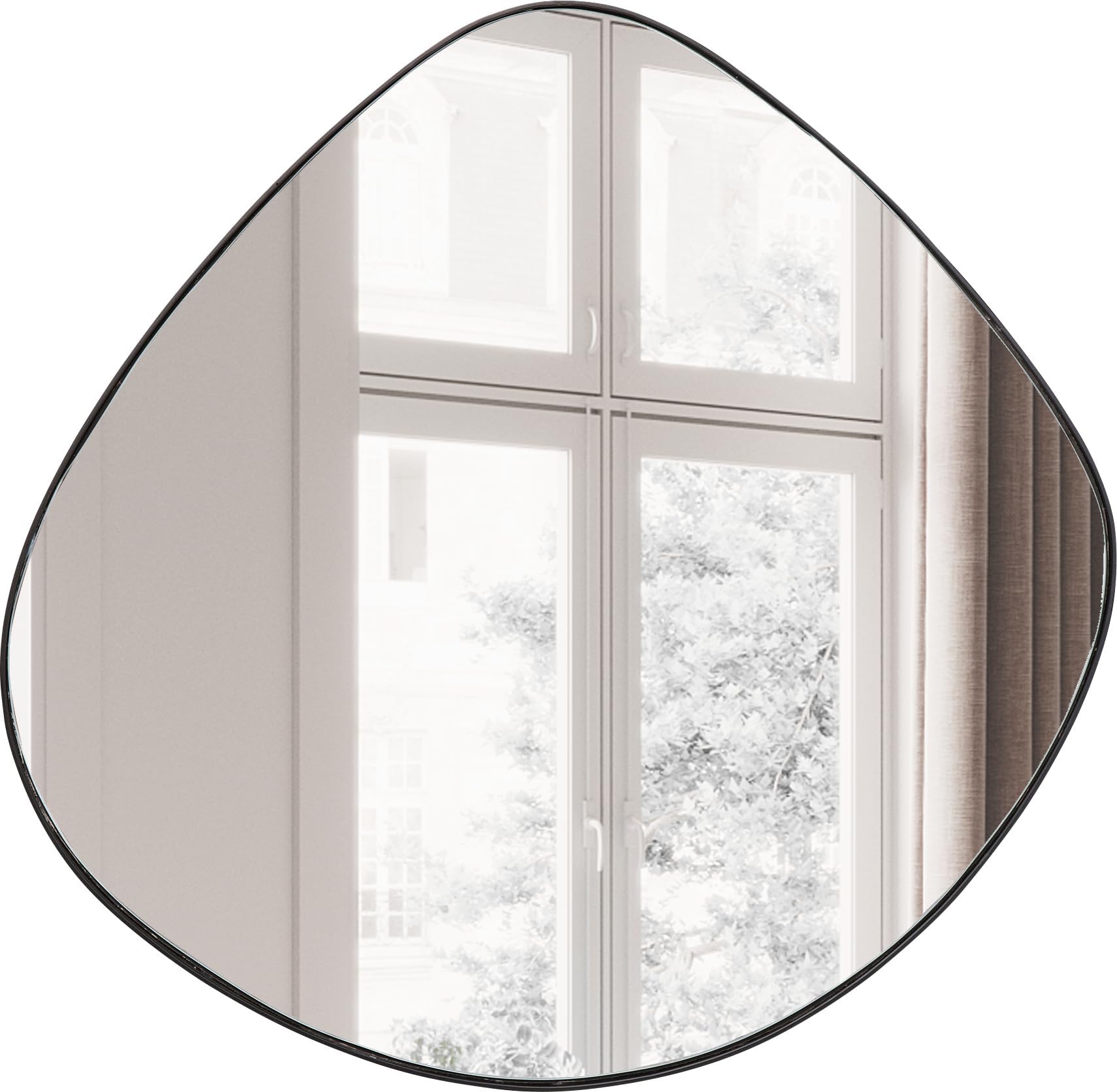 kare-design-spiegel-g-teborg-schwarz-stahlrahmen-90x93cm image 1