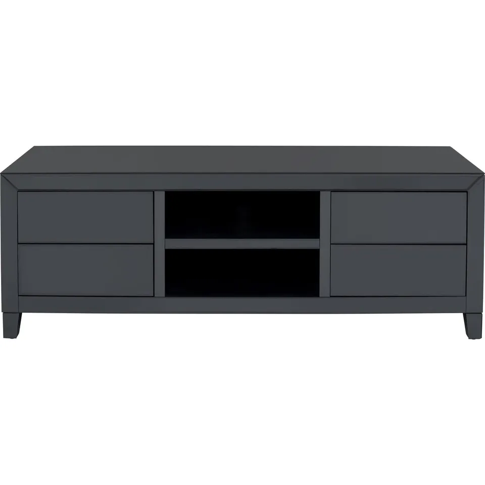 kare-design-luxury-push-lowboard-grau-140x50-cm-4-schubladen-verspiegelt image 1