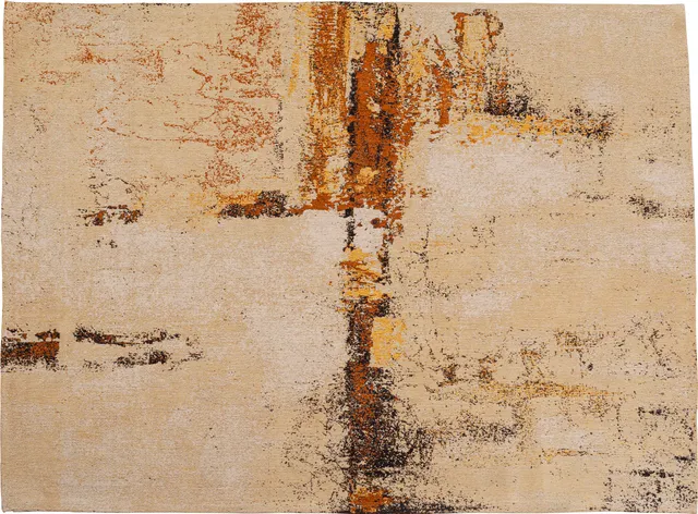 kare-design-teppich-dust-beige-240x170-cm-baumwolle-gemustert image 1