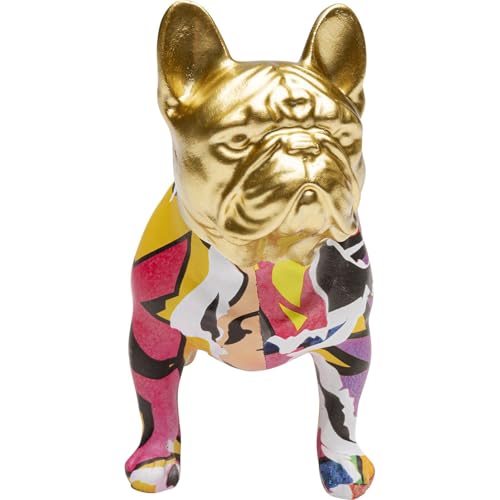 kare-design-deko-figur-graffiti-dog-mehrfarbig-handbemalter-hund-15x8x16-cm image 7
