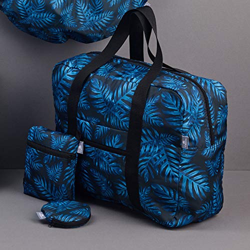 cedon-easy-travel-bag-philodendron-faltbarer-weekender-47x20x37-cm image 6