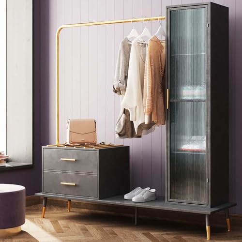 kare-design-la-gomera-garderobenschrank-schwarz-garderobe-stahl-holz-glas-mit-2- image 7