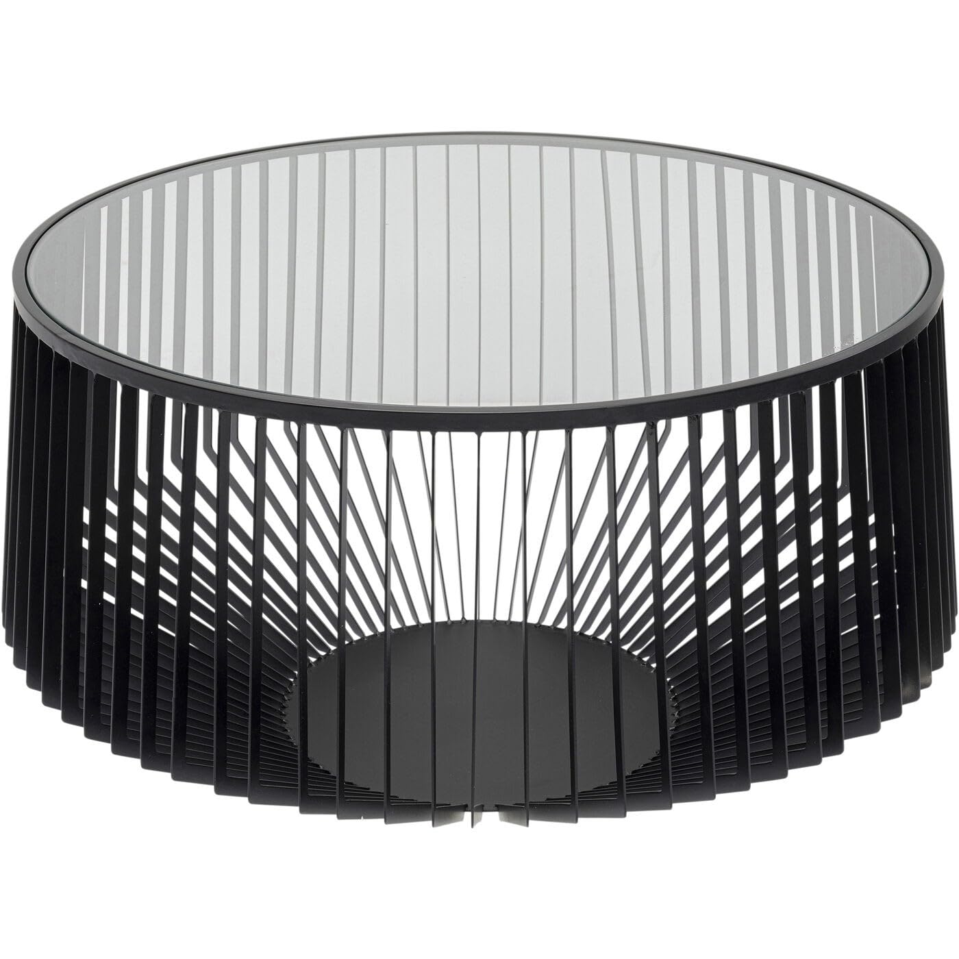 kare-design-couchtisch-corinne-runder-glastisch-80-cm-schwarz-sicherheitsglas-un image 1