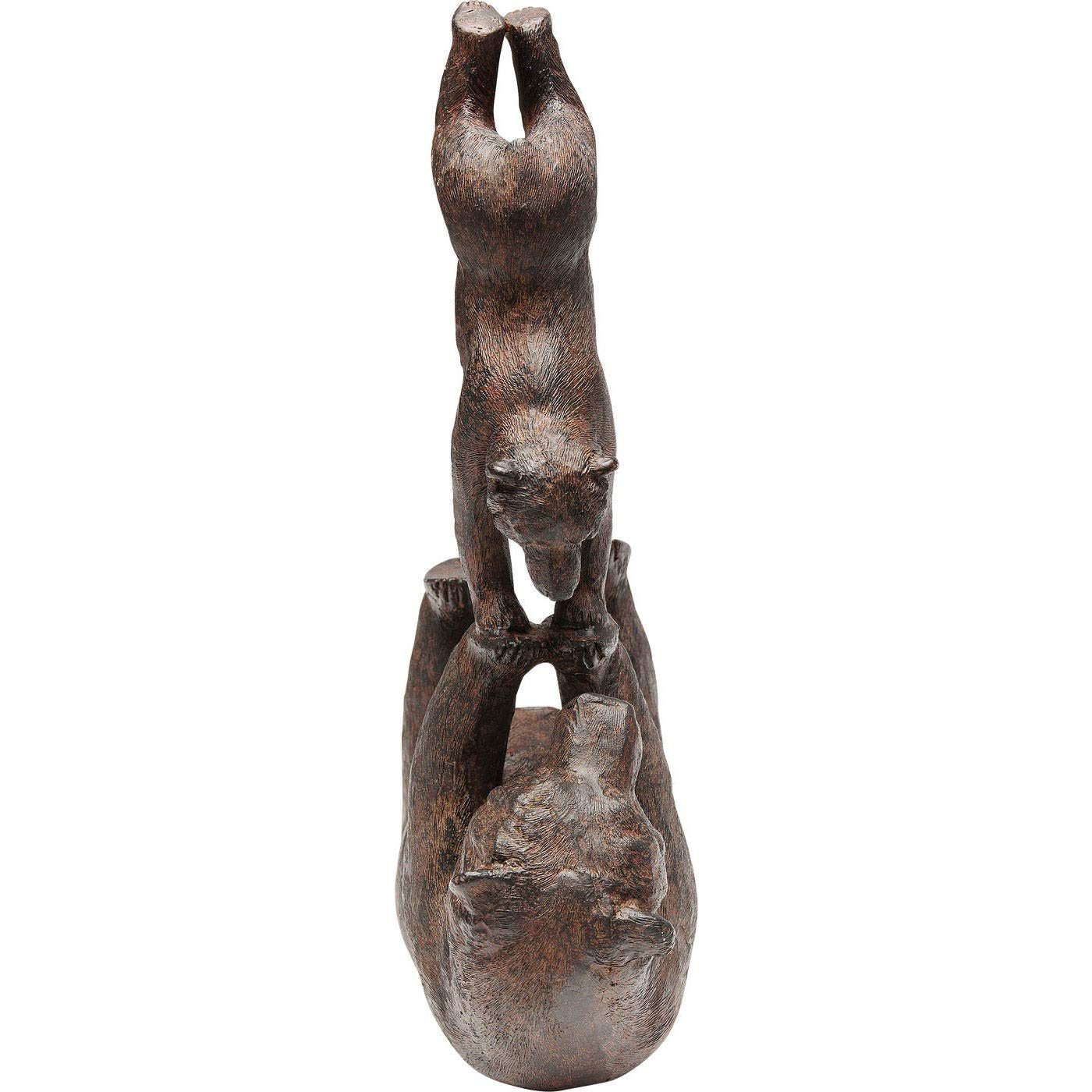 kare-design-artistic-bears-handstand-deko-figur-braun-27x18x9-cm image 4