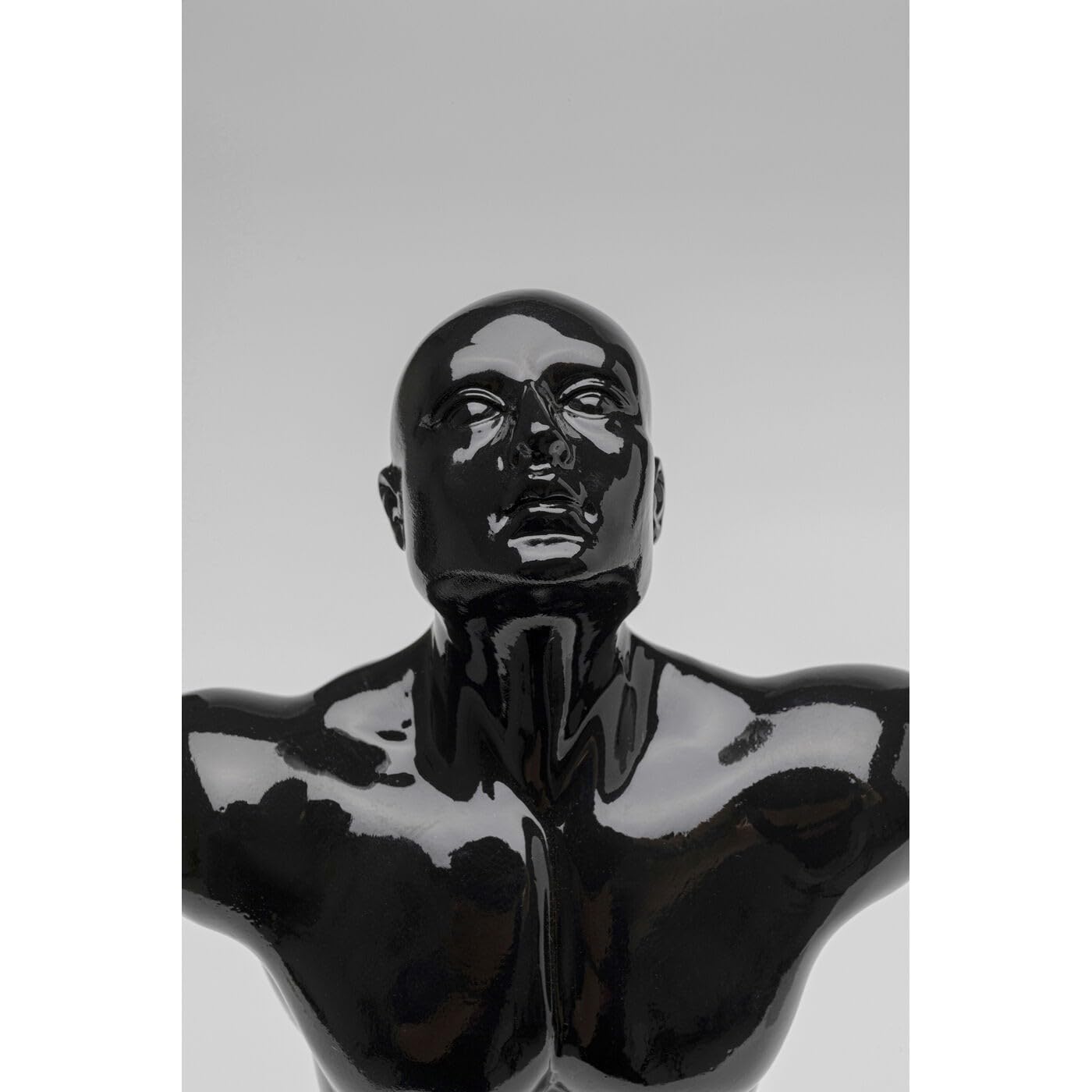 kare-design-deko-figur-jumper-schwarz-37x21x30-cm-handbemalt image 2