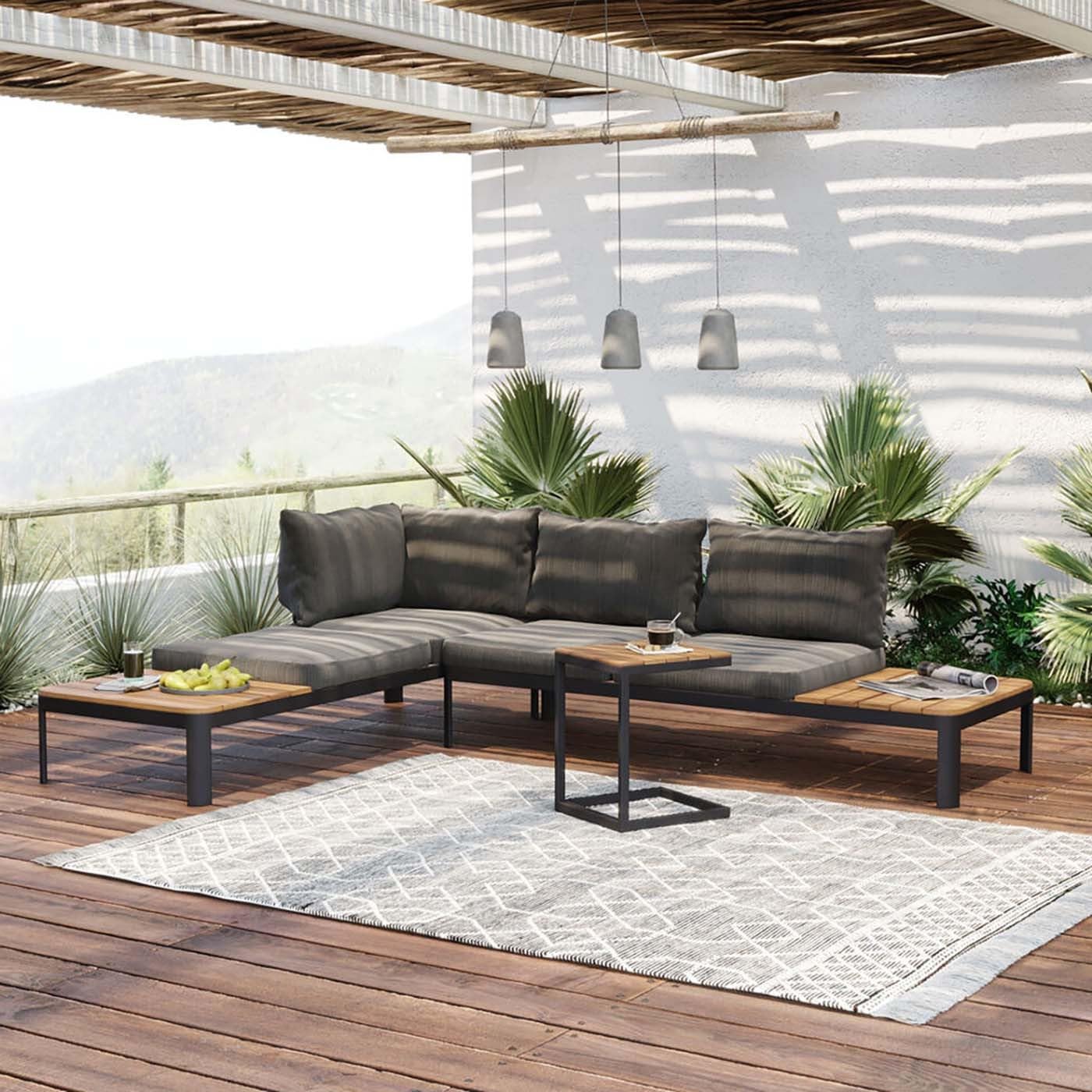 kare-design-happy-day-flexible-sitzgruppe-grau-gartenm-bel-set-3-sitzer-beistell image 2