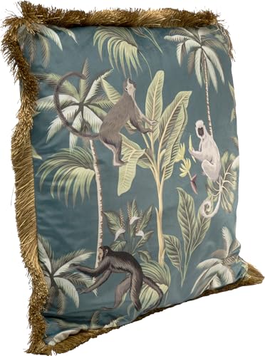 kare-design-jungle-fever-dekokissen-55x55-cm-mehrfarbig-mit-fransen image 8