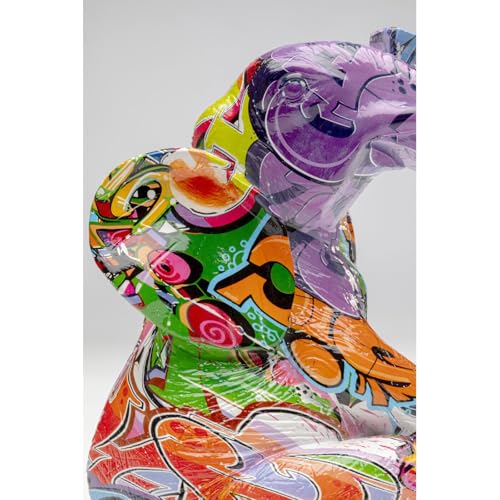 kare-design-deko-elefanten-zirkus-graffiti-2er-set-22x50x18-cm image 7