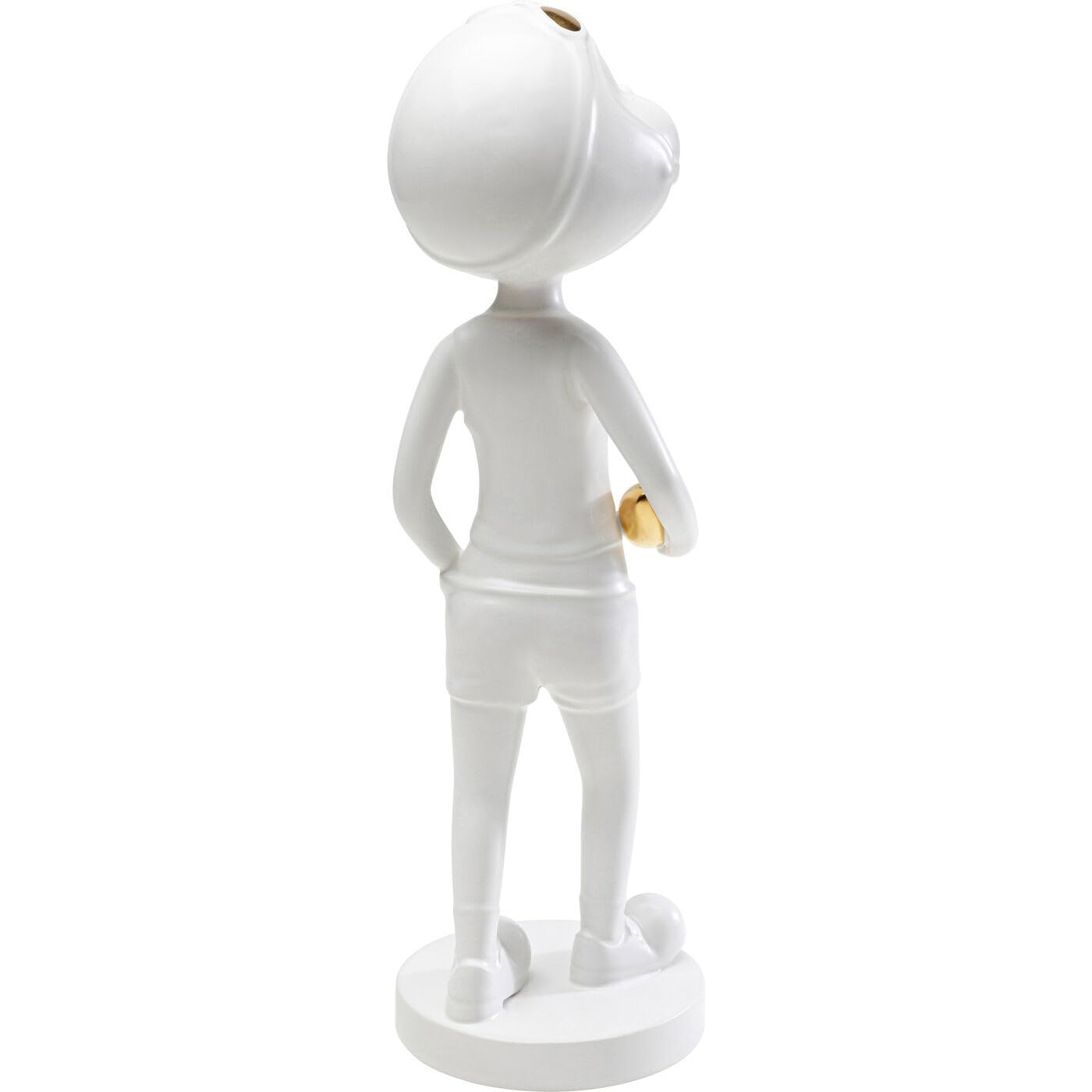 kare-design-ball-girl-deko-figur-wei-keramik-41-cm-handgearbeitet image 3