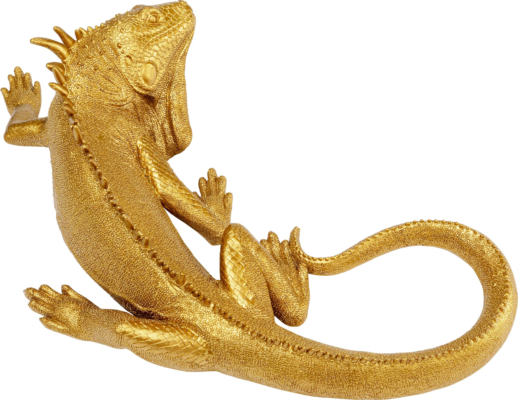 kare-design-wandobjekt-lizard-gold-40x17x9-cm image 5