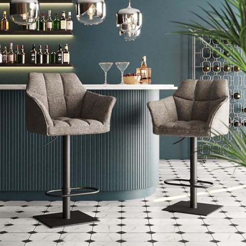 kare-design-barhocker-thinktank-schwarz-wei-h-henverstellbarer-barstuhl-111x65x5 image 8