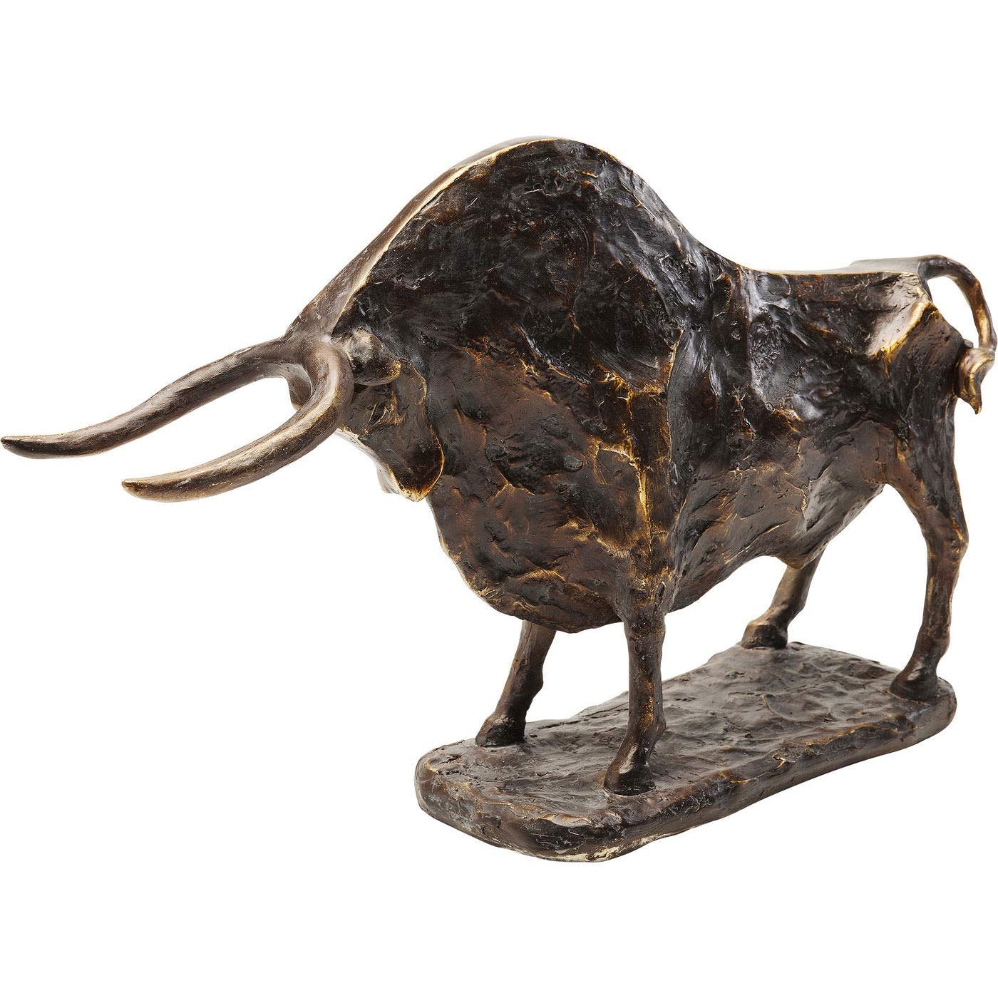 kare-design-deko-objekt-toro-stier-braun-28-5x47-5x11-cm image 4