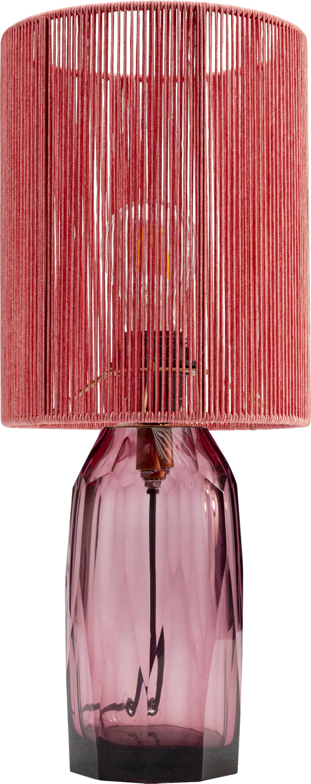 kare-design-tischlampe-vecchio-blau-glas-42x18x18-cm image 6