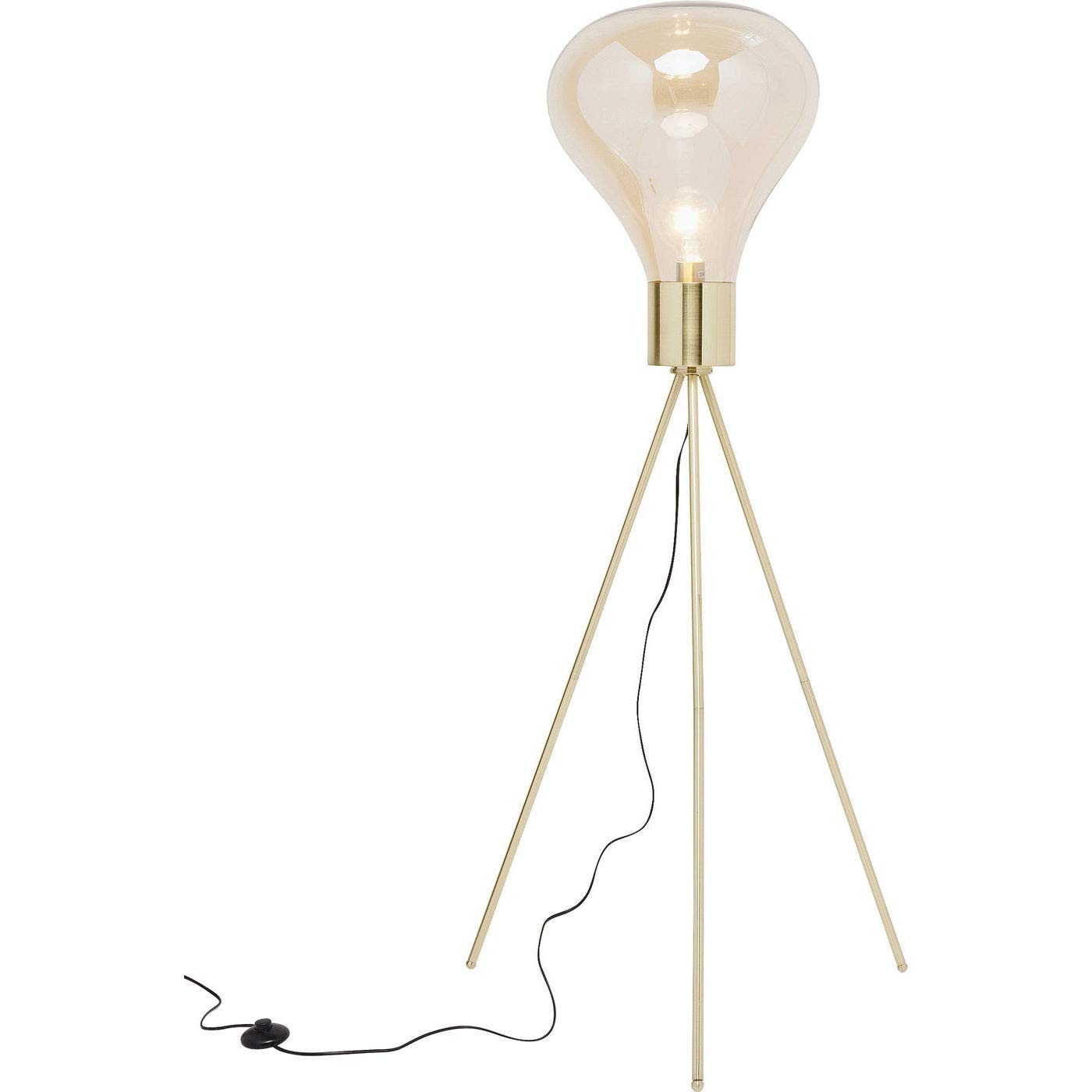 kare-design-stehleuchte-tripod-pear-160-cm-dreifu-stehlampe-gold-birne image 3