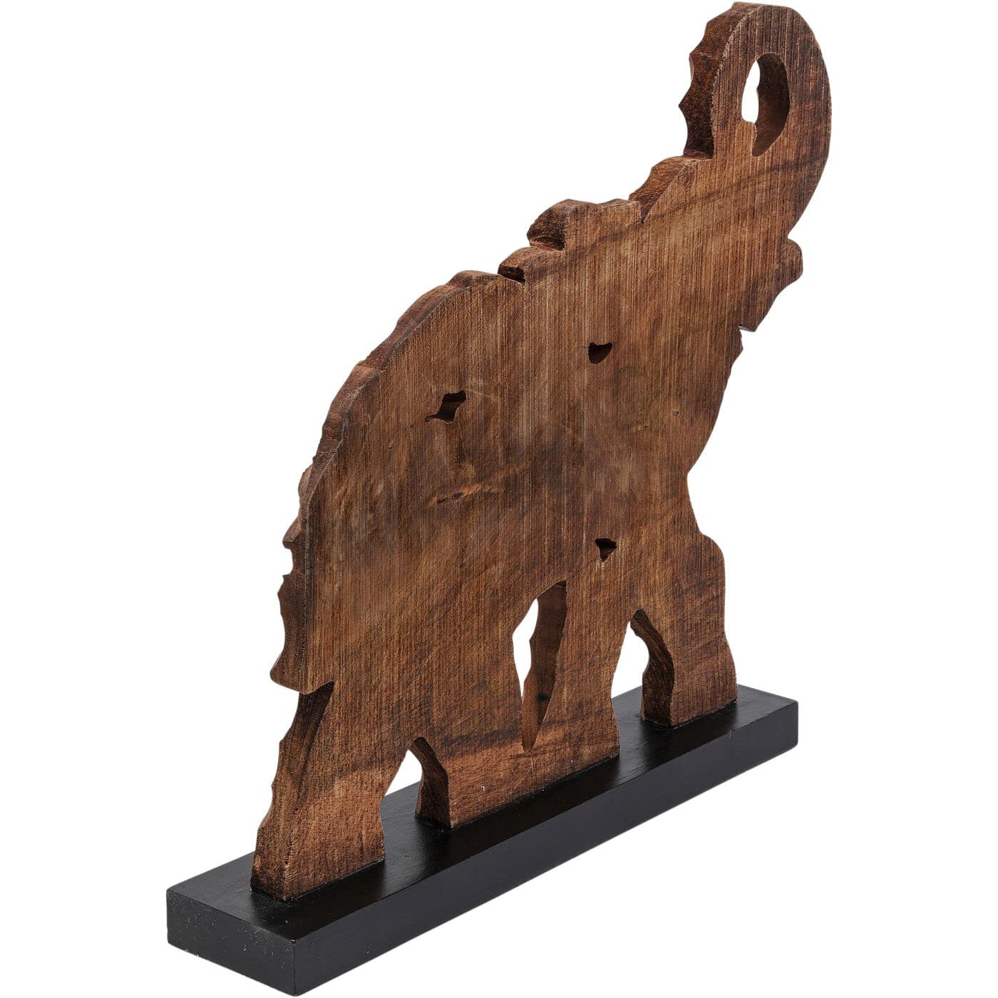 kare-design-deko-objekt-frame-happy-elephant-elefant-aus-naturholz-56x52cm image 2