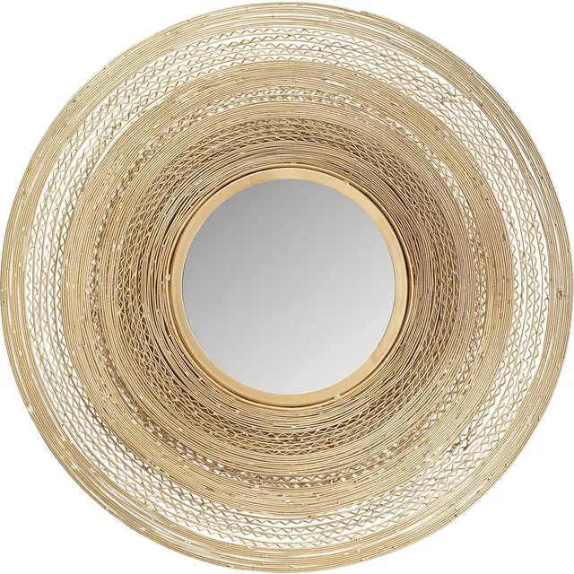 kare-design-wandspiegel-gold-wire-61cm-handgefertigt-gold image 1