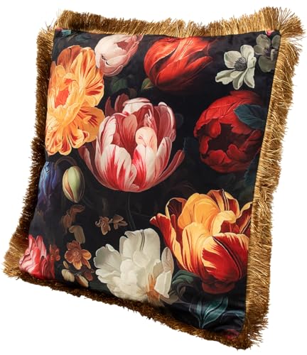 kare-design-peony-rose-dekokissen-45x45-cm-blumen-motiv-mit-fransen image 8