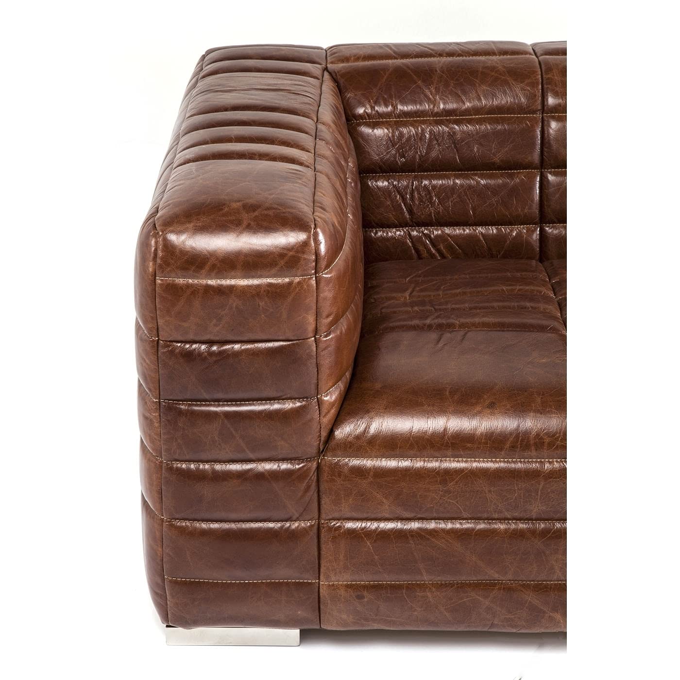 kare-design-square-dance-3-sitzer-ledersofa-braun-234-cm-echtleder image 7