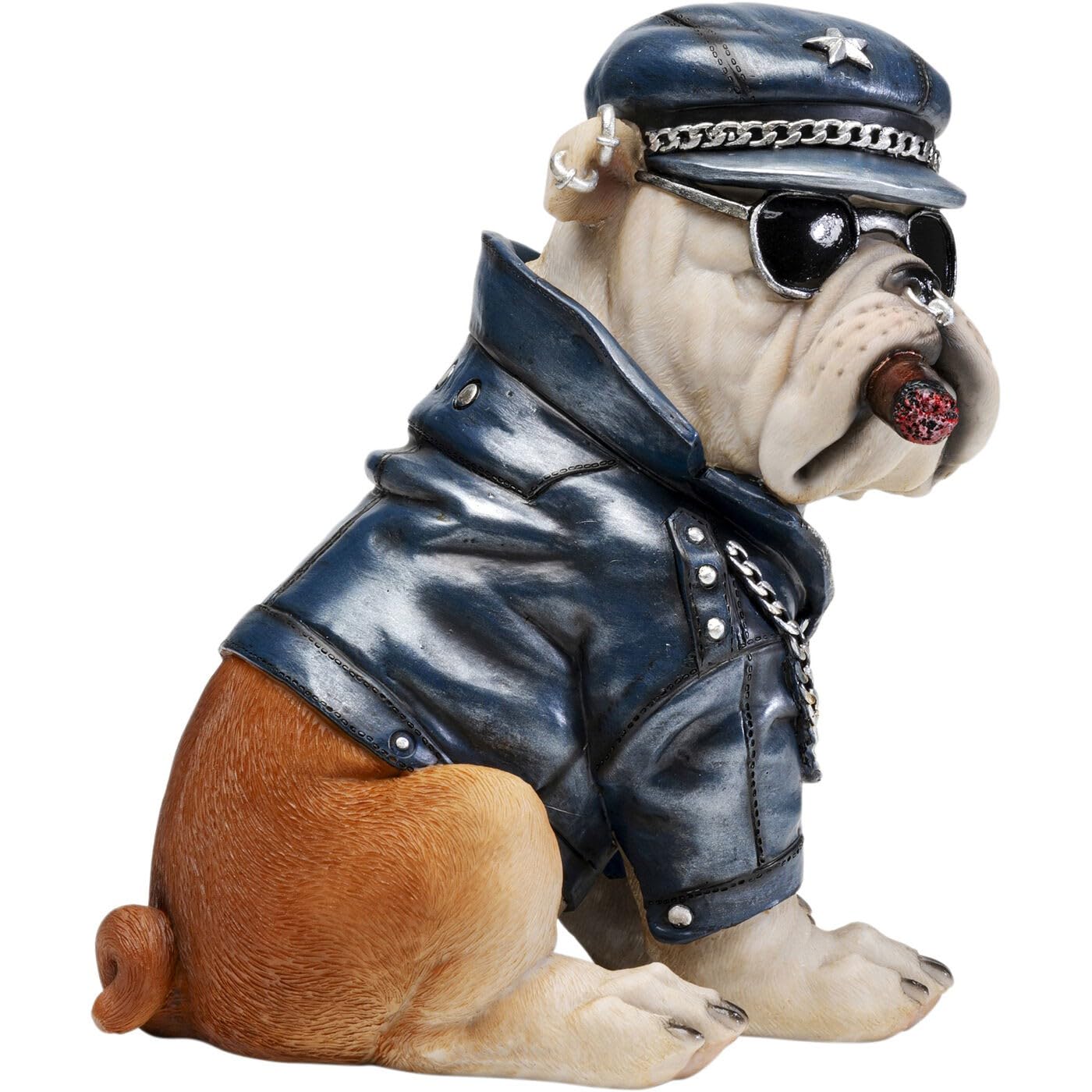 kare-design-spardose-punk-hund-mehrfarbig-22x19x16-cm-handbemalt image 5