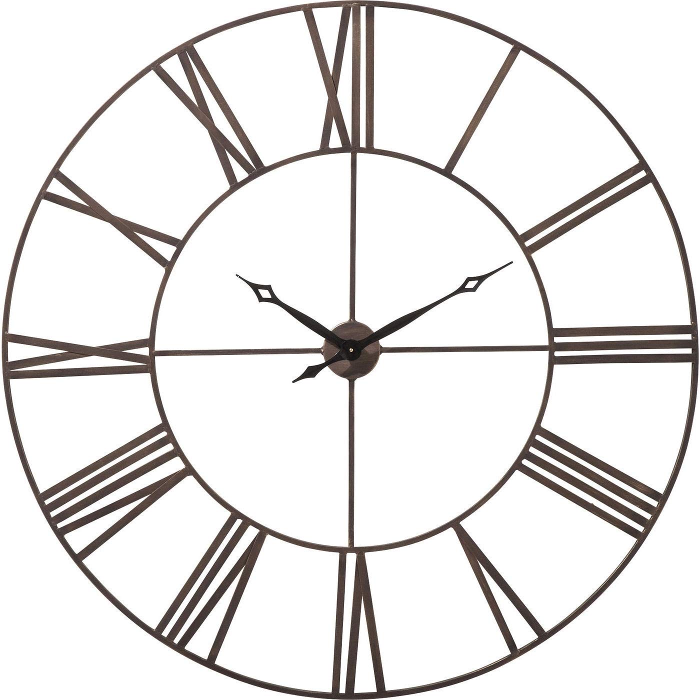 kare-design-factory-wanduhr-silber-120-cm-durchmesser image 4